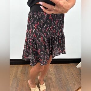 NWT!! INDEE / XS / Colorful mini flowers mini skirt